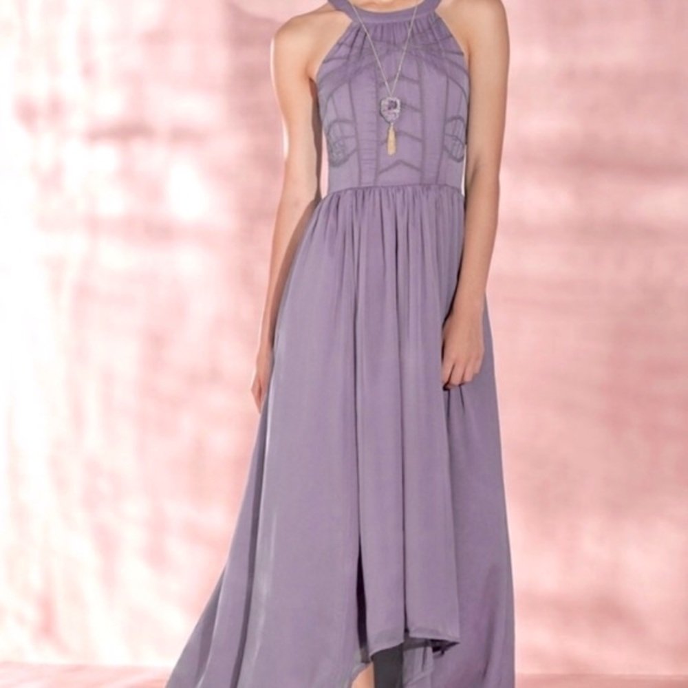 NBW ModCloth light purple Lilac lavender plus size dress